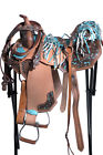 Mssa013-16 Comfytack Dark Brown Western Barrel Racing Pleasure Trail 635562404364
