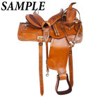 Mssa019-16 Comfytack Tan Western Roping Ranch Pleasure Trail Horse 635562404395