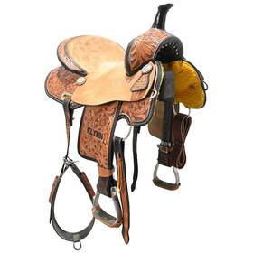 U15nomakebr78 No Maker Stamp New 15 Inch Barrel Racing Saddle Code