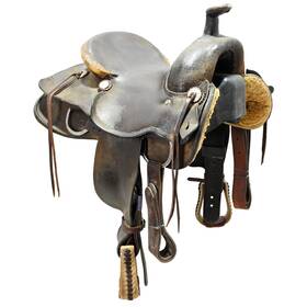 U13nomakeranro No Makers Stamp Used 13 Inch Maker Ranch Saddle Code