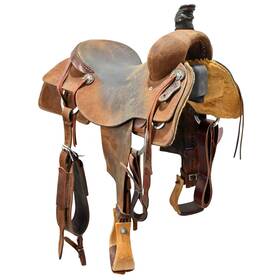 U16nrscomrcchoc Nrs Competitor Series Used 16 Inch Ranch Cutting Saddle Code