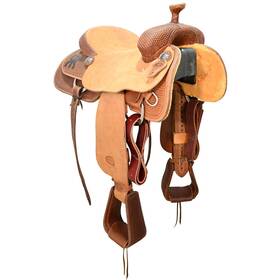 U16nrscomrr Nrs Saddlery Used 16 Inch Competitor Team Roping Saddle Code