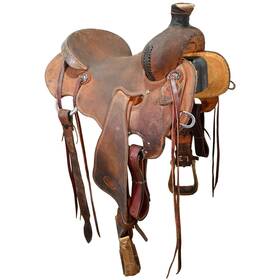 U145nrscomransr Nrs Used 14.5 Inch Competitor Ranch Saddle Code