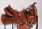 1772 Nu Used Western Pleasure Treeless Comfy Hand Tooled Leather Horse