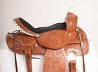 1781 Nu Used Hand Tooled Barrel Racing Western Pleasure Trail Leather