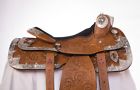 1784 Nu Used Light Oil Western Tooled Pleasure Silver Show Horse
