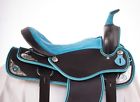 1812 Nu Used Turquoise Silver Barrel Racer Western Synthetic Show Horse