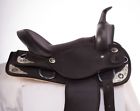1819 Nu Used Black Silver Synthetic Western Pleasure Trail Show Horse