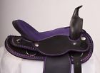 1820 Nu Used Purple Crystal Western Show Synthetic Pleasure Trail Horse