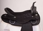 1822 Nu Used Black Western Pleasure Trail Light Weight Synthetic Horse