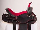 1826 Nu Used Red Crystal Cordura Western Synthetic Pleasure Trail Show