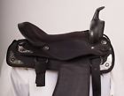 1828 Nu Used Black Silver Synthetic Show Light Weight Pleasure Trail