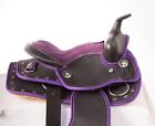 1844 Nu Used Purple Youth Kids Pony Saddle Synthetic Crystal Western