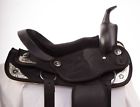 1852 Nu Used Black Synthetic Silver Show Western Barrel Racing Trail