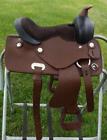 Oesl Unbranded Dark Tooled Western Mini Pony Barrel Racer Trail