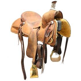 C155oliverrc18 Oliver Saddle Shop Used 15.5 Inch Ranch Cutting Code