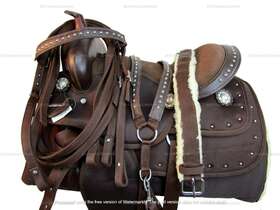 5420dsg05yu Orlov Hill Youth Cowboy Western Barrel Saddle Kids Trail Horse Ride Brown Tack 12 13 14