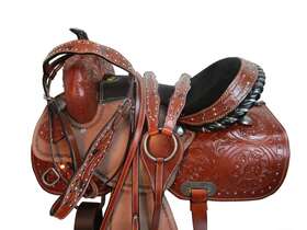 7485ae10kn Orlov Hill Cowgirl Western Barrel Racing Show Saddle 15 16 17 18 Pleasure Horse Tooled Tack
