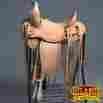 Bhrs104-15 Os104-a Western Hilason Horse Cowboy Trail Wade Roping Saddle Light Oil 15 682269112207