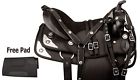 Psyd-282blk Synthetic Pony Kid Western Pleasure Trail Horse Tack Saddle With