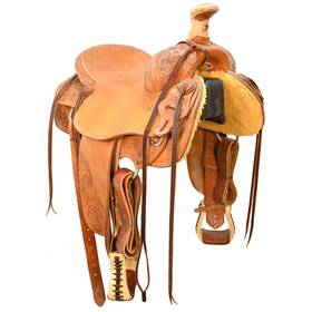 C16oliver02g Richard Oliver Saddlery Used 16 Inch Ranch Saddle Code