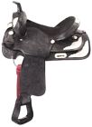 Rk9015-2-15 Royal King Inch Western Silver Show Saddle Black 688499511827