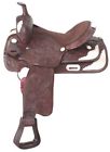 Rk9015-32-15 Royal King Inch Western Silver Show Saddle Dark 688499449762