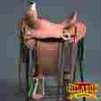 Bhrs106-15 Rs106-a Western Hilason Big King Series Wade Ranch Roping Cowboy Saddle 15