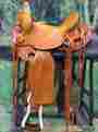 Bhrs106bg-17 Rs106bg-a Western Hilason Leather Big King Wade Ranch Cowboy Roping Saddle 17