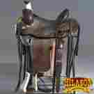 Bhrs112waltbk-16 Rs112wlbk-a Western Hilason Leather Big King Wade Ranch Cowboy Roping Saddle 16