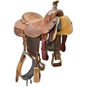 U155saddlebarncr Saddle Barn Used 15.5 Inch Calf Roping Code