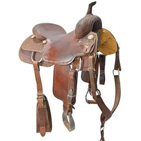 C17dennycut14cb Saddle House Saddlery Used 17 Inch Dennys Custom Cutting Code