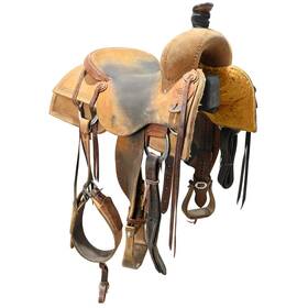 U16shousercro Saddle House Used 16 Inch Ranch Cutting Code