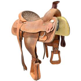 C155ssroperro Saddlesmith Used 15.5 Inch Team Roping Saddle Code