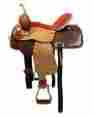 Sns7390-15red Saddlesnsuch.com Hill Leather 15 Fqhb Barrel Saddle In Skirt D Rigging