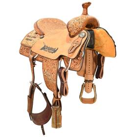 U15ststrotr24 Scott Thomas Custom Saddles Demo 15 Inch Trophy Team Roping Saddle Code
