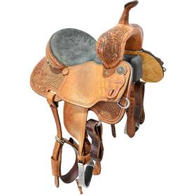 U135stsbr12wifi Scott Thomas Used 13.5 Inch Barrel Racing Saddle Code
