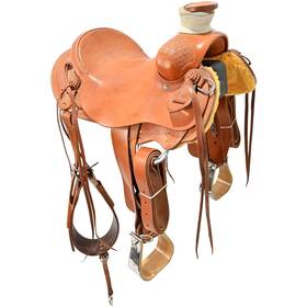 Sean Mayfield C155sdmayfieldwade Used 15.5 Inch Wade Ranch Saddle Code