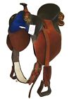 1110br Sl Thsl Australian Stock Leather Saddle Set Oil Brown