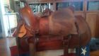 Slickfork Highback Us Packer Saddle Antique