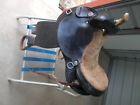 Snsblksim5574 Simco Black Barrel Saddle With Tooling And Rounded Skirt