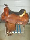 Snsherf13011rop Hereford Tex Tan Good Used Brown Roping Saddle With Rough