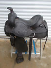 Snsherfdkol1317rop Hereford Tex Tan Used Dark Oil Roping Saddle With Tooling