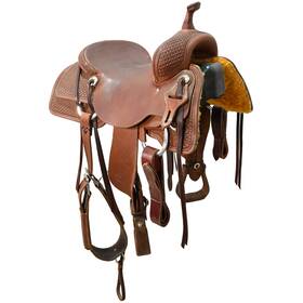 U16sttcut12dw South Texas Tack Used 16 Inch Cutting Saddle Code