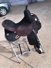 Sp3913-2458-04-01 Circle Treeless Just Be Natural Barrel Saddle Unique One Of