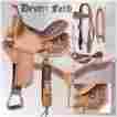 Sr2756-31-757 Silver Royal 16 Inch Pistol Annie Saddle Package Headstall Reins Breastcollar 688499539821 688499542623