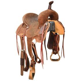 U14srsbrchoro Srs Saddlery Used 14 Inch Barrel Saddle Code