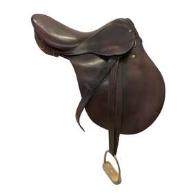 760280 Stubben Used 16.5 Inch All Purpose English Saddle