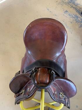 R858 Syd Hill & Sons And Australian Stock Saddle Suprema Bushmaster Poley 15 Inch