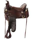 T60-721-9211-12 Tucker High Plains Trail Saddle Wide Tree Brown Updated Design
